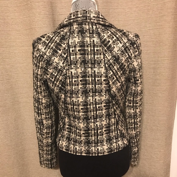 Cabi tweed faux leather trim jacket - Picture 6 of 6